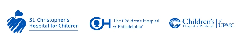 St Christopher&#039;s, CHOP and Children&#039;s Hospital of Pittsburg Logos