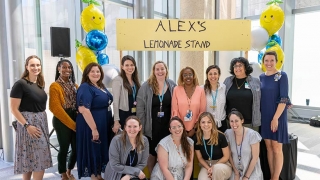 Stephanie Fooks-Parker Presented with the Alex’s Lemonade Stand Foundation 2023 Pitcher of Hope Award