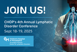 4th Annual CHOP Lymphatic Disorder Conference