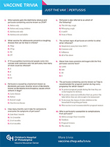Pertussis "Just the Vax" thumbnail
