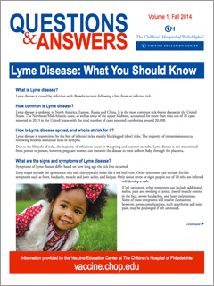 Lyme Disease Fact Sheet