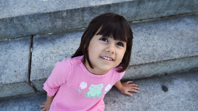 smiling young girl