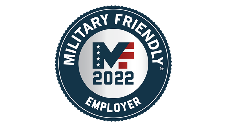 2022 Military Friendly Employer logo