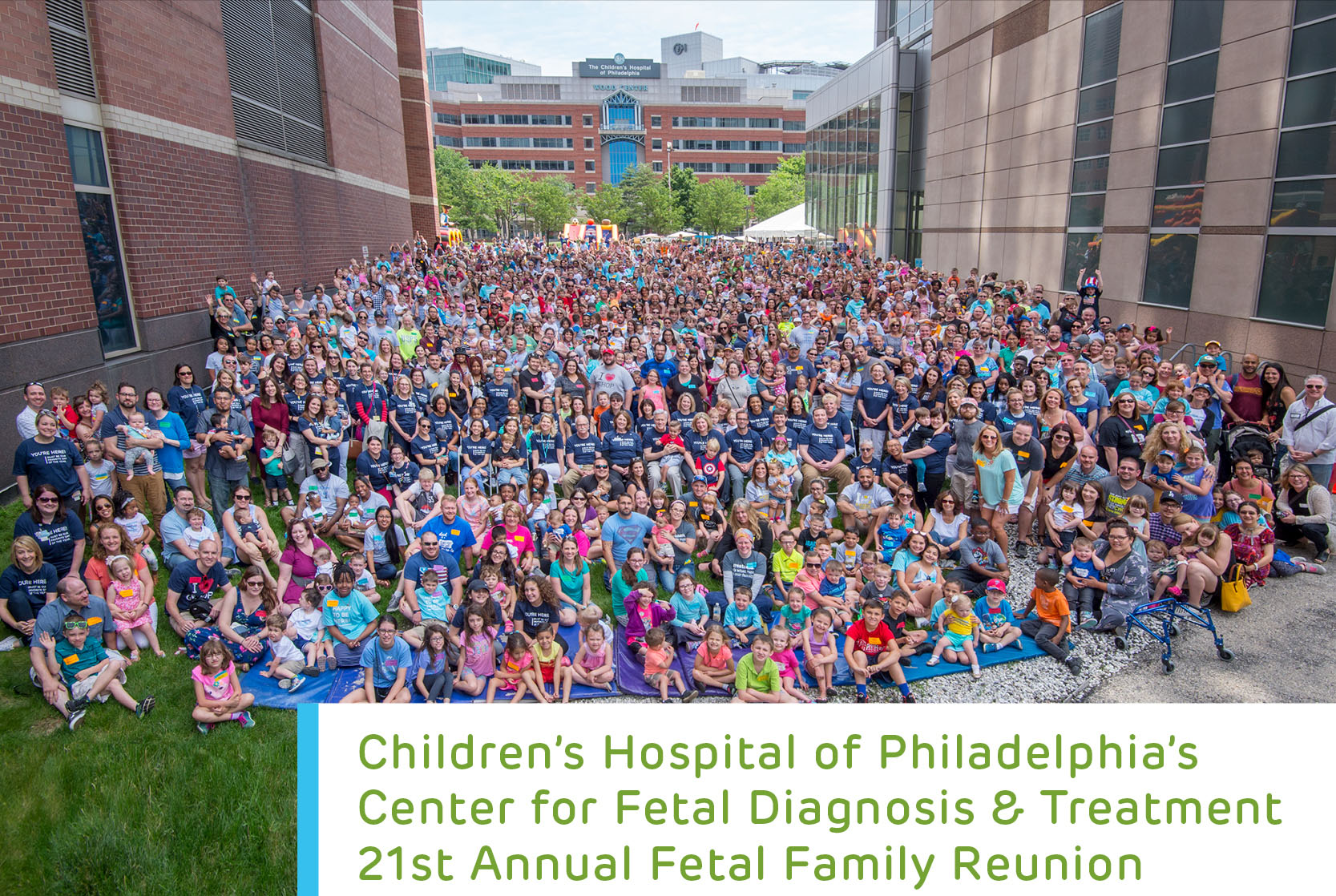 Group photo at 2017 Fetal Family Reunion