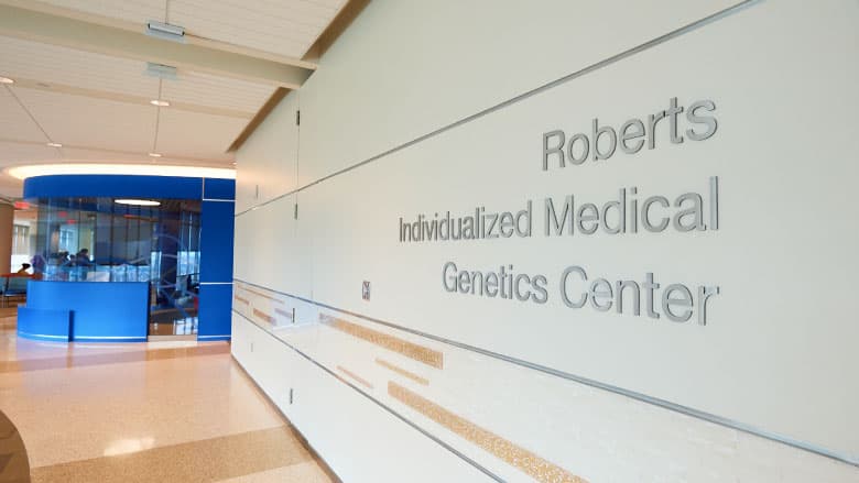 Roberts Individualized Medical Genetics Center Interior