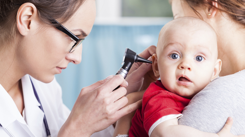 child ear checkup