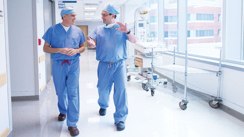 Doctors Yoav Dori and Maxim Itkin