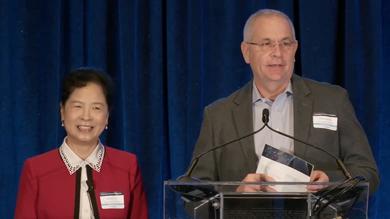 Drs. Lee and Maris at the Pediatric Cancer Care summit Drs. Lee and Maris at the Pediatric Cancer Care summit