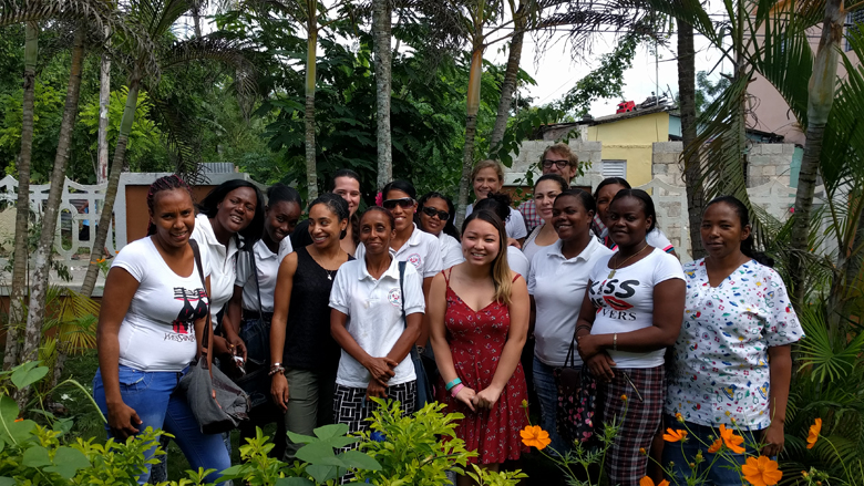 Global health team in the Dominican Republic
