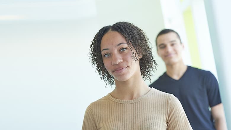 Two teens together