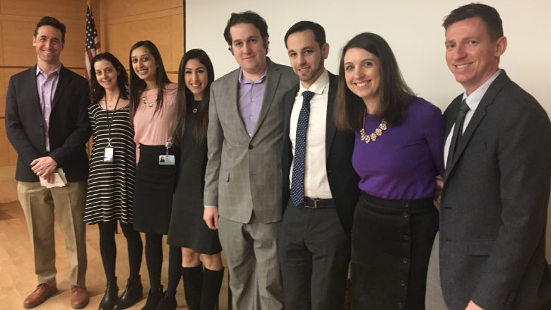 IBD Education Day 2020 Group of young professionals at education day conference
