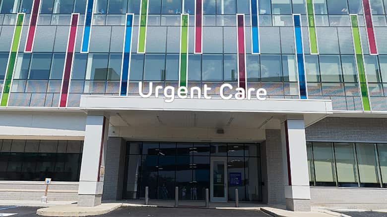 KOPH Urgent Care Building Entrance
