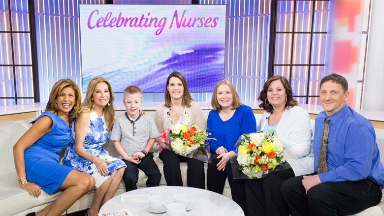 Nicu Nurses surprised NBC Today Show