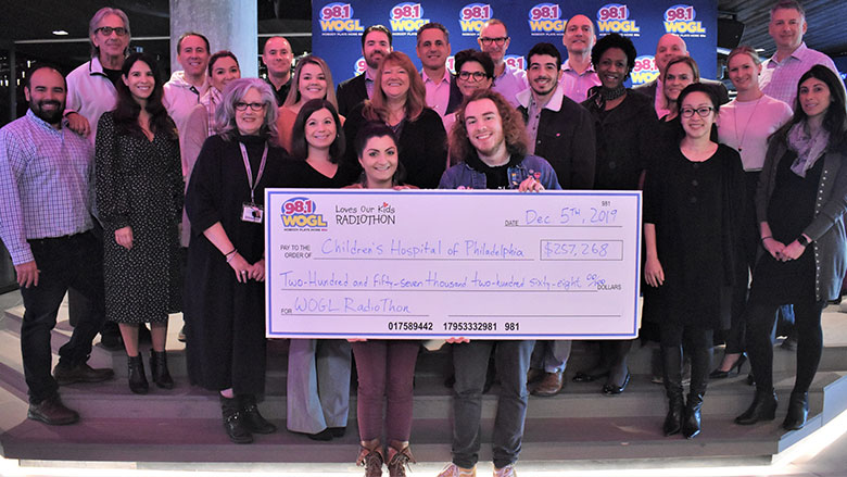 The 18th Annual “98.1 WOGL Loves Our Kids Radiothon” Raises More Than $257,000 for CHOP