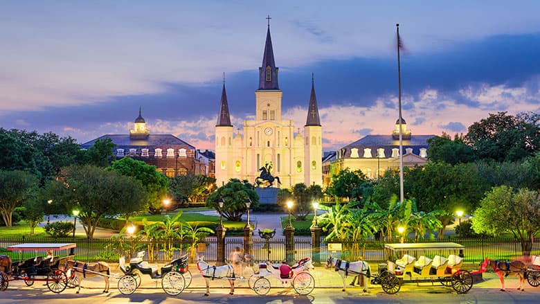 Jackson Square in New Orleans