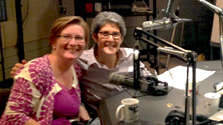 Linda Hawkins at WHYY studio