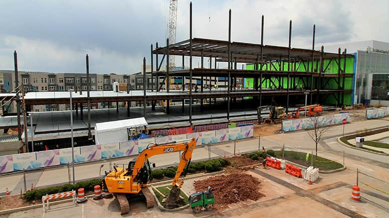 King of Prussia construction site