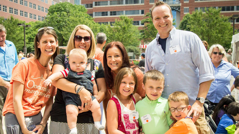 Brayden and family at the Fetal Family Reunion