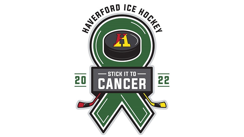 Haverford Ice Hockey Stick It To Cancer