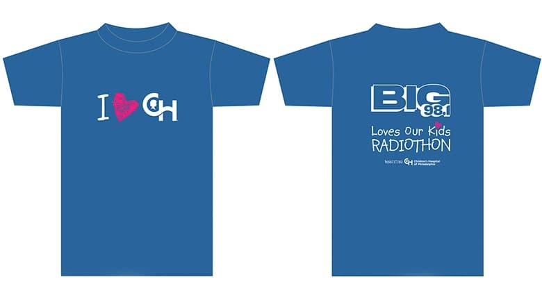 radiothon tshirt