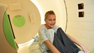 Teen before Proton Therapy