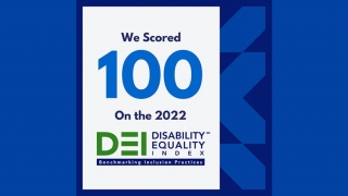 2022 DEI Badge 100 score