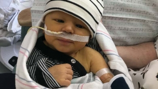 baby boy hospital patient