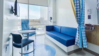 King of Prussia Hospital Patient Room Caregiver Area