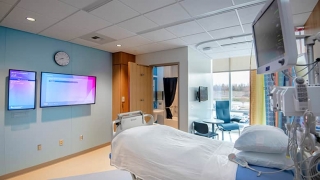 King of Prussia Hospital Private Patient Room with TVs