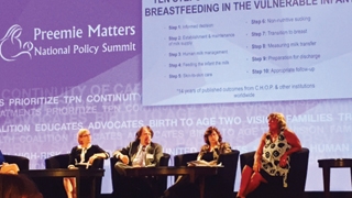 Diane L. Spatz, PhD, RN-BC, FAAN, at a 10 Steps to Breastfeeding panel