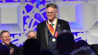 Douglas Wallace became a Franklin Medal Laureate
