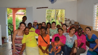 CHOP staff in the Dominican Republic as part of Global Health Allies trip