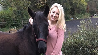Amber and her horse