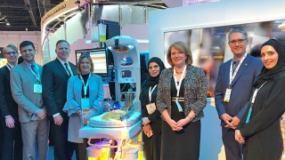 Group photo from Arab Health 2019