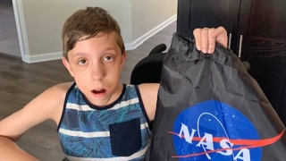 Eli and his special gift from NASA