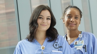 Two female clinical nurses
