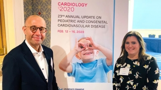 Dr. Rychik and Elise at Cardiology 2020