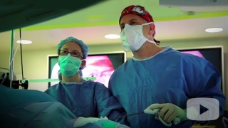 Surgeons in operating rooms