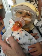 baby boy hospital patient