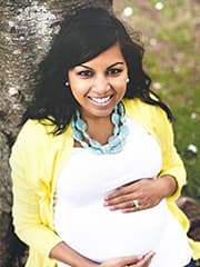 Aliya's pregnancy photo