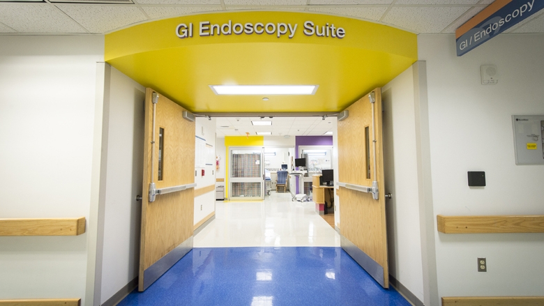Endoscopy Suite Entrance