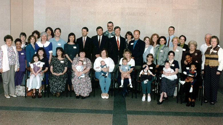 Fetal Family Reunion Group Photo 1997