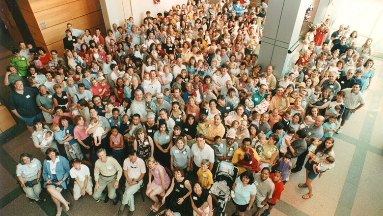 Fetal Family Reunion Group Photo 2001