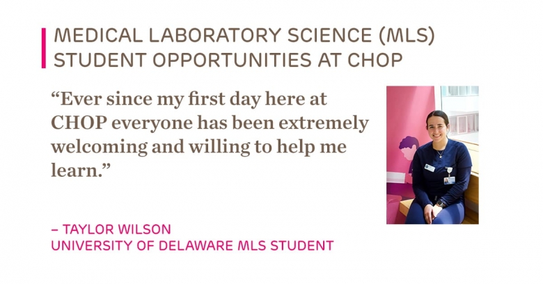 Taylor Wilson University of Delaware MLS student