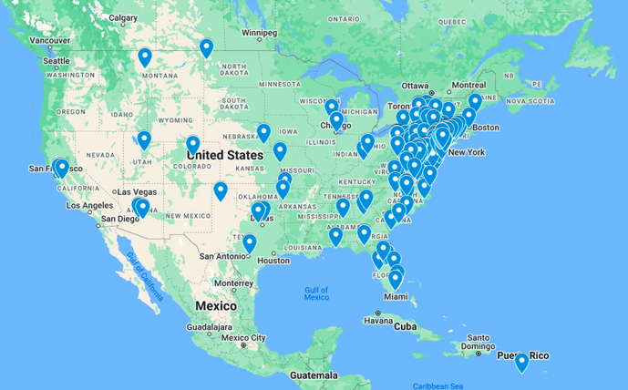 usa map
