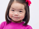 Little girl smiling