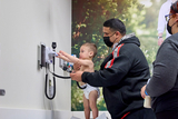Little guy finds doctor toys to play with