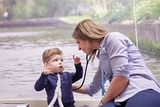 Pulmonology patient Jesse with doctor