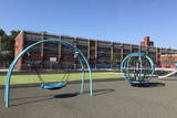 The Healthier Together Initiative at CHOP provided a brand new playground and safe space at Add B. Anderson Elementary School in Cobbs Creek.