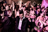 Attendees dancing at Cheers for CHOP